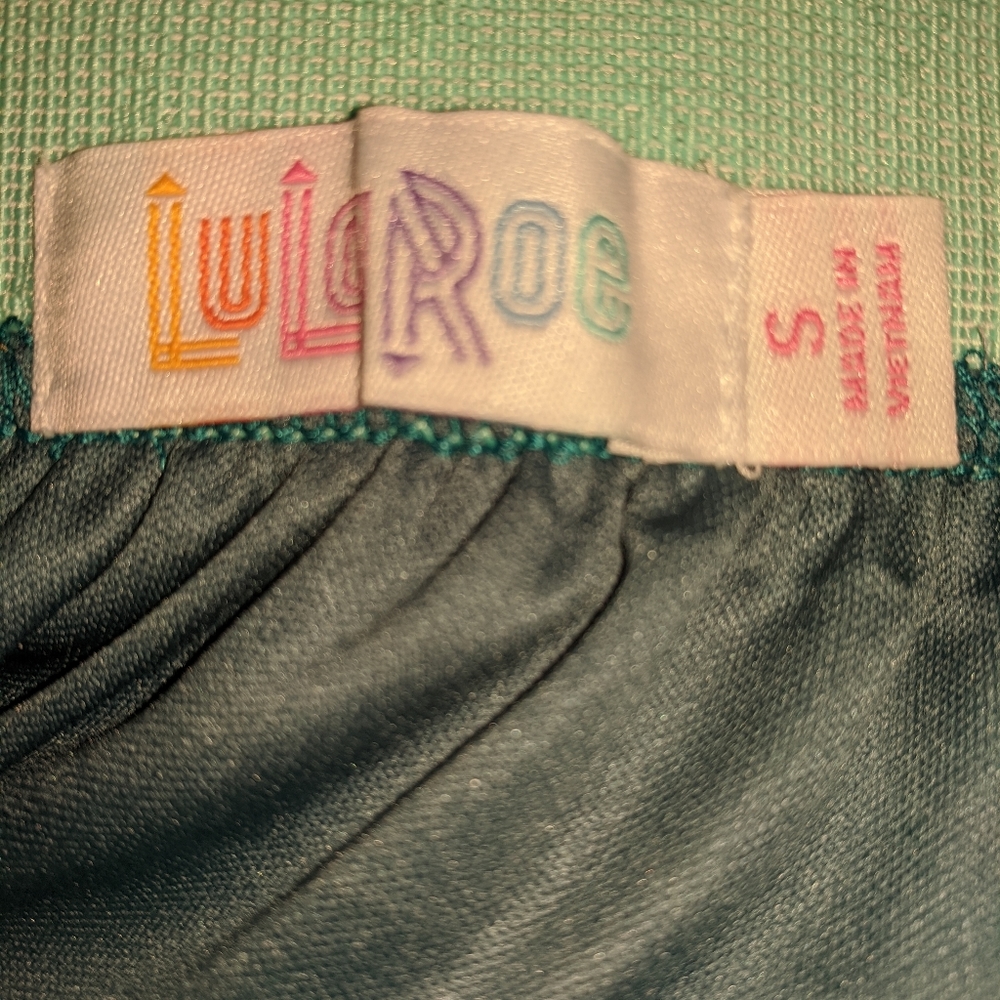 Lularoe Small Road Sign Lola Skirt - Picture 2 of 6